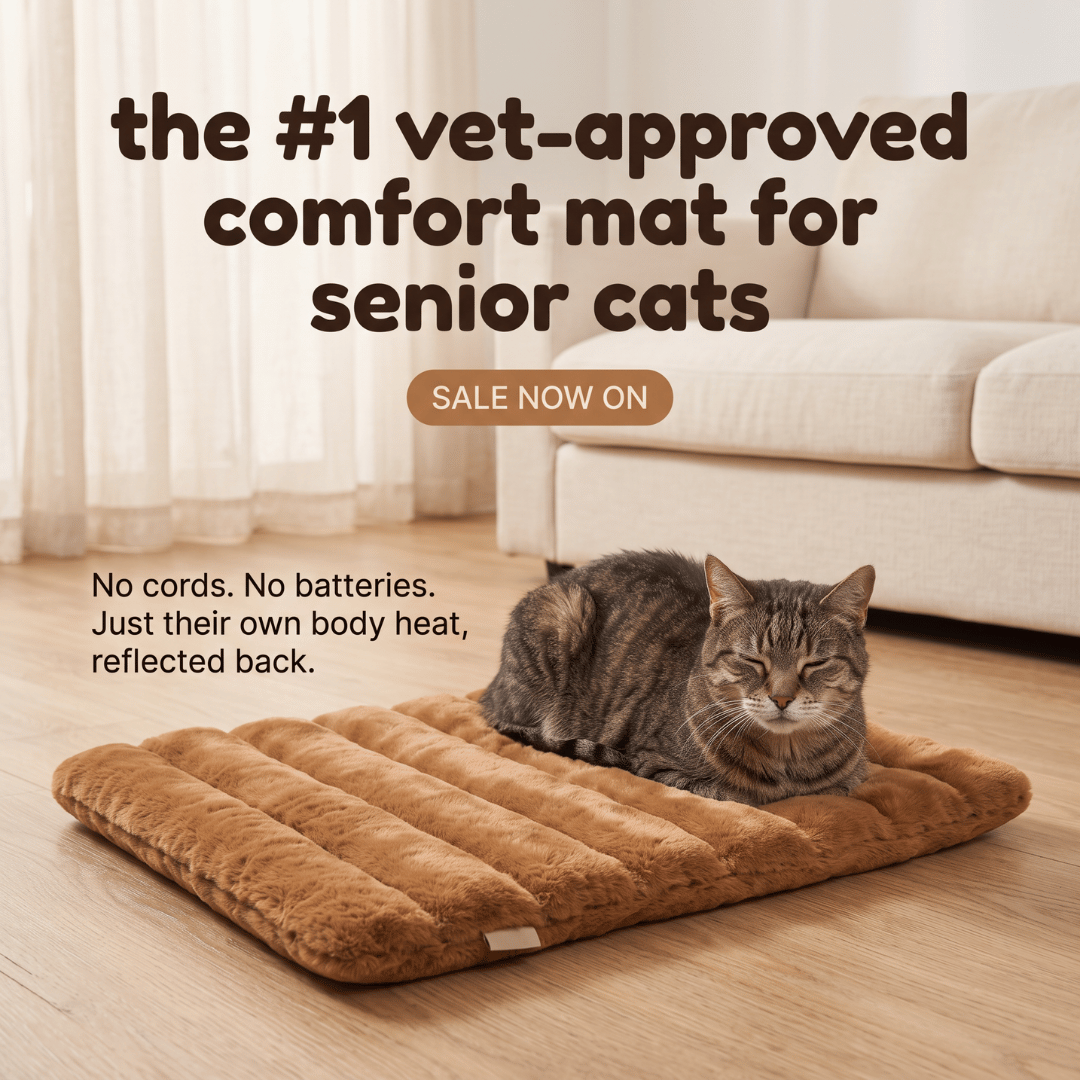 Fuzzle Mat – The Warmest Mat For Senior Cats