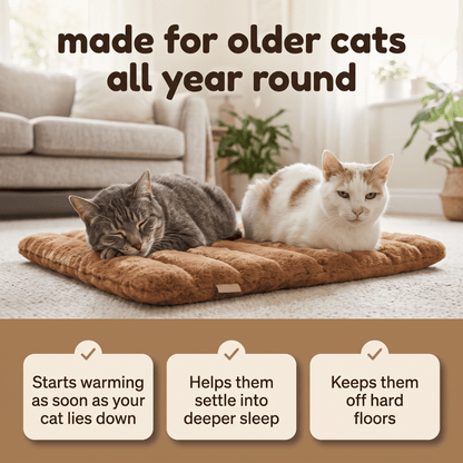 Fuzzle Mat – The Warmest Mat For Senior Cats
