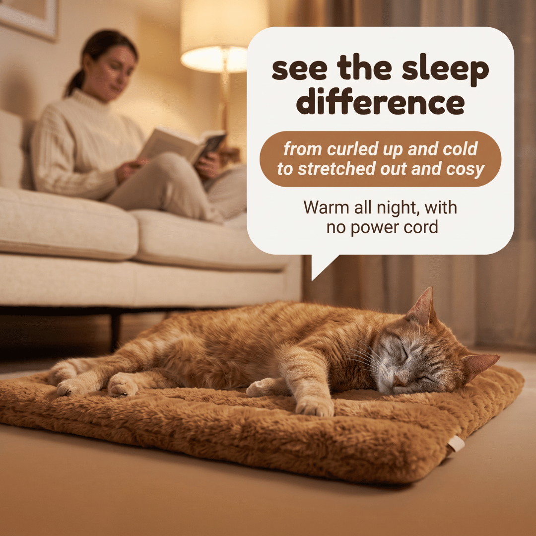 Fuzzle Mat – The Warmest Mat For Senior Cats